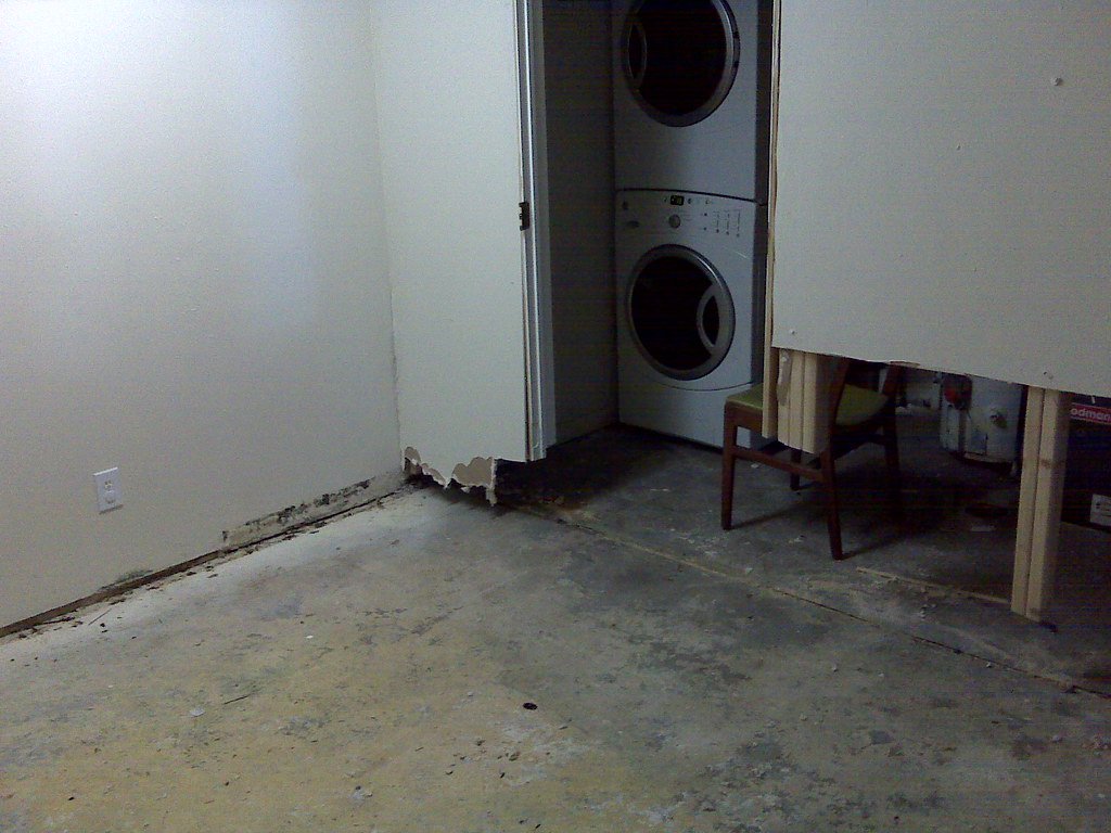 Water Damage Restoration Process Work