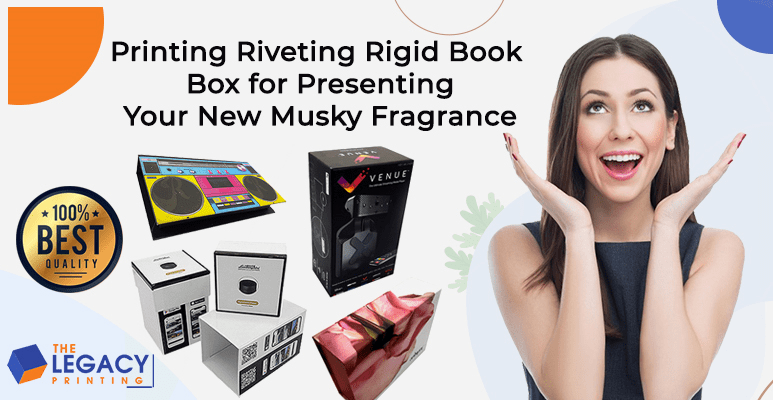 Printing Riveting Rigid Book Box