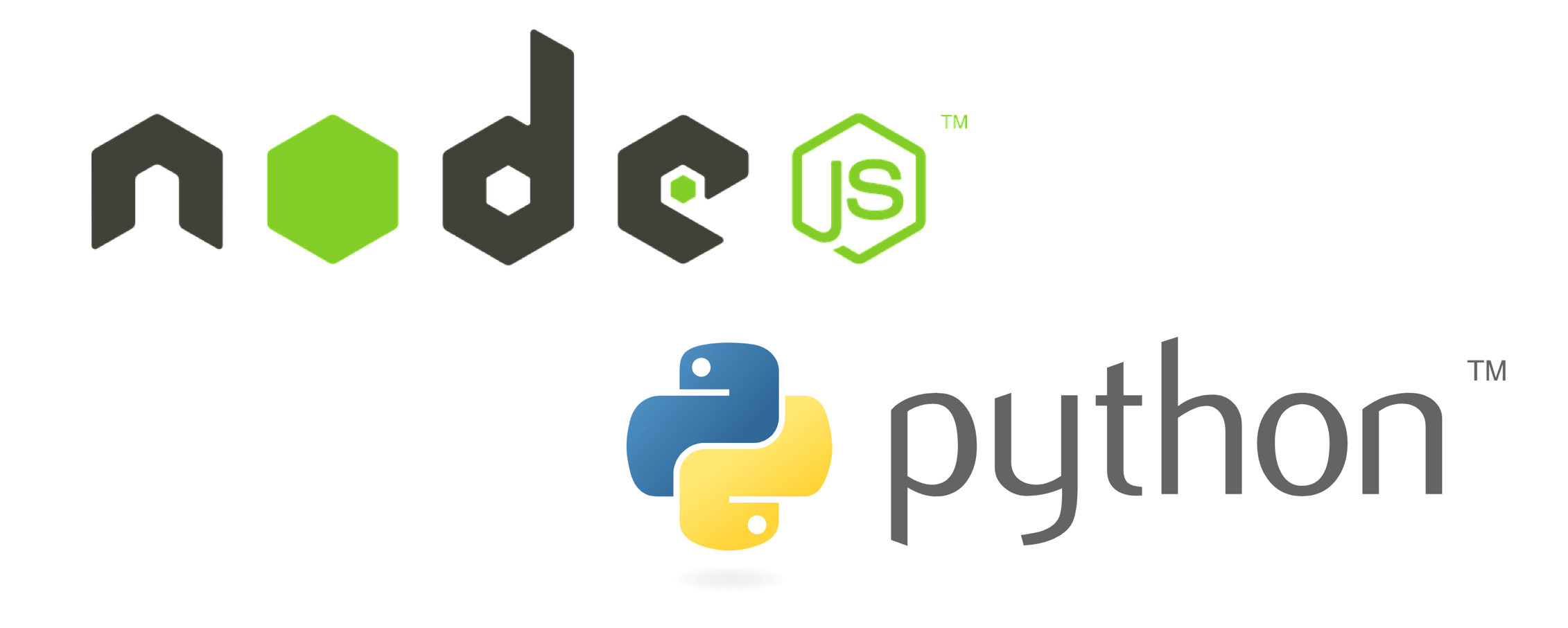 Node.js or Python backend