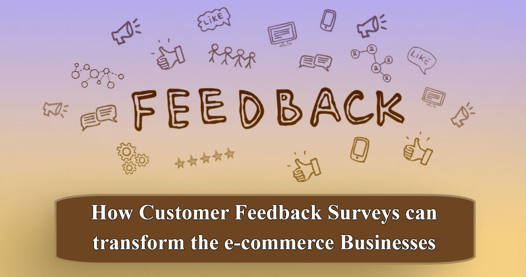 How Customer Feedback Surveys can transform the e-commerce or other services Businesses