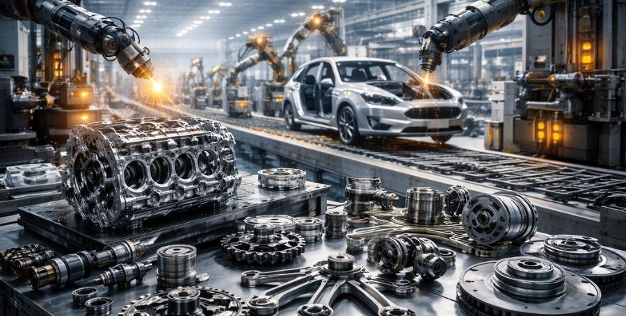 Complete Guide to Automobile Component Manufacturing Processes