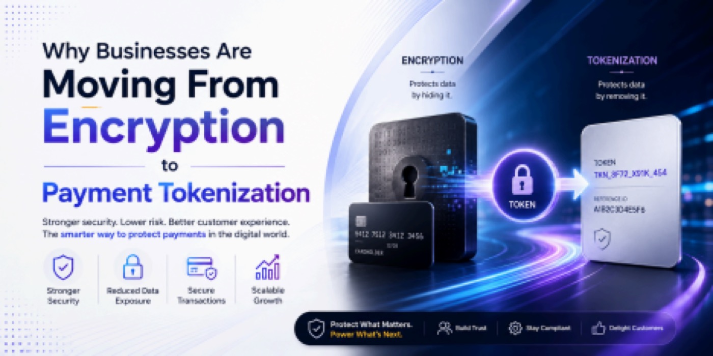 Payment tokenization replacing encryption for protecting business payment data