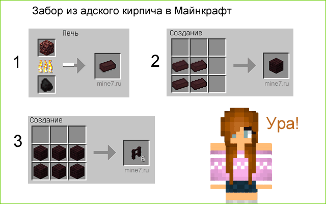 Как делать кирпичи в майнкрафт. Как сделать забор майн. крафт кирпича в майнкрафт. как сделать кирпич в майнкрафте. как сделать забор в майнкрафте.