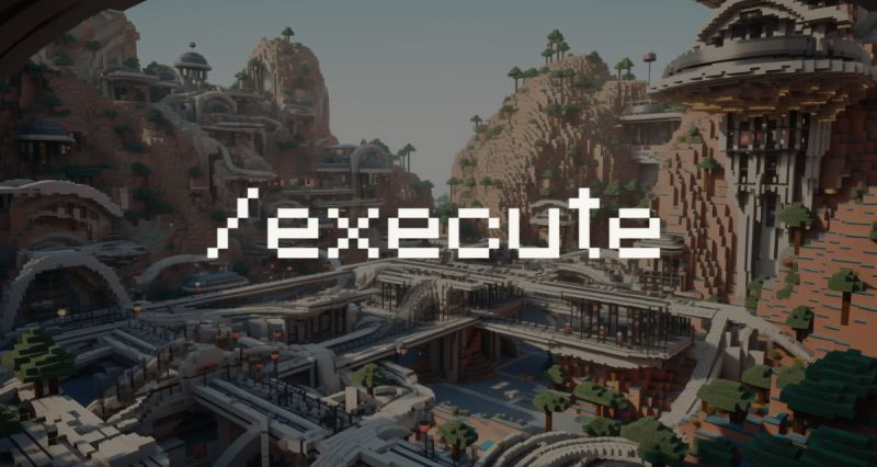 How To Use The Execute Command In Minecraft - Premium Geometric Background Gallery - Full HD