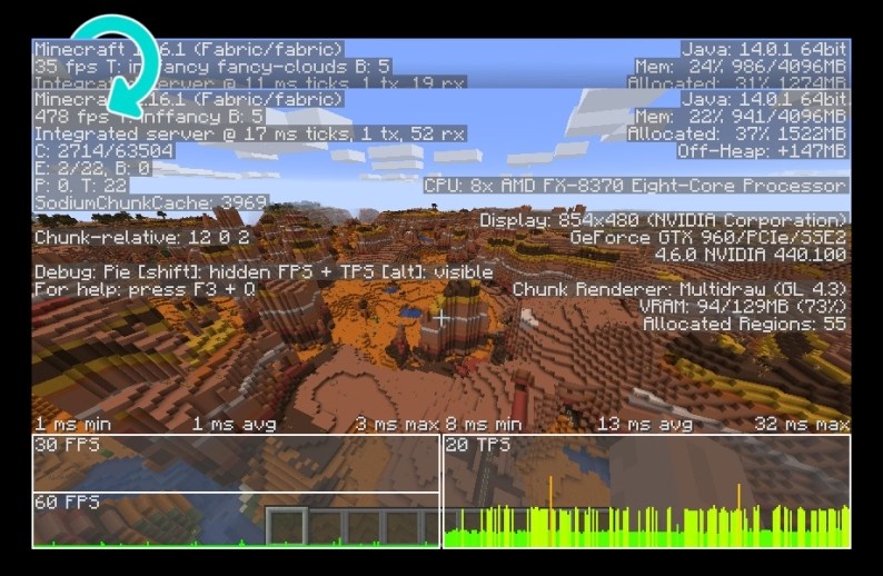 Sodium 1 18 1 18 1 Minecraft Performance Enhancing Mod