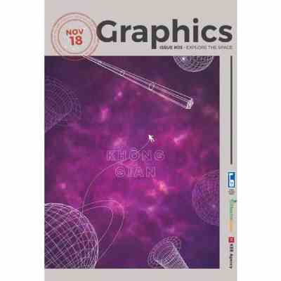 Top 10 cuốn sách hay về thiết kế đồ họa bạn nên tham khảo 18 Graphics (Tập 5) – Issue #05 – Explore The Space