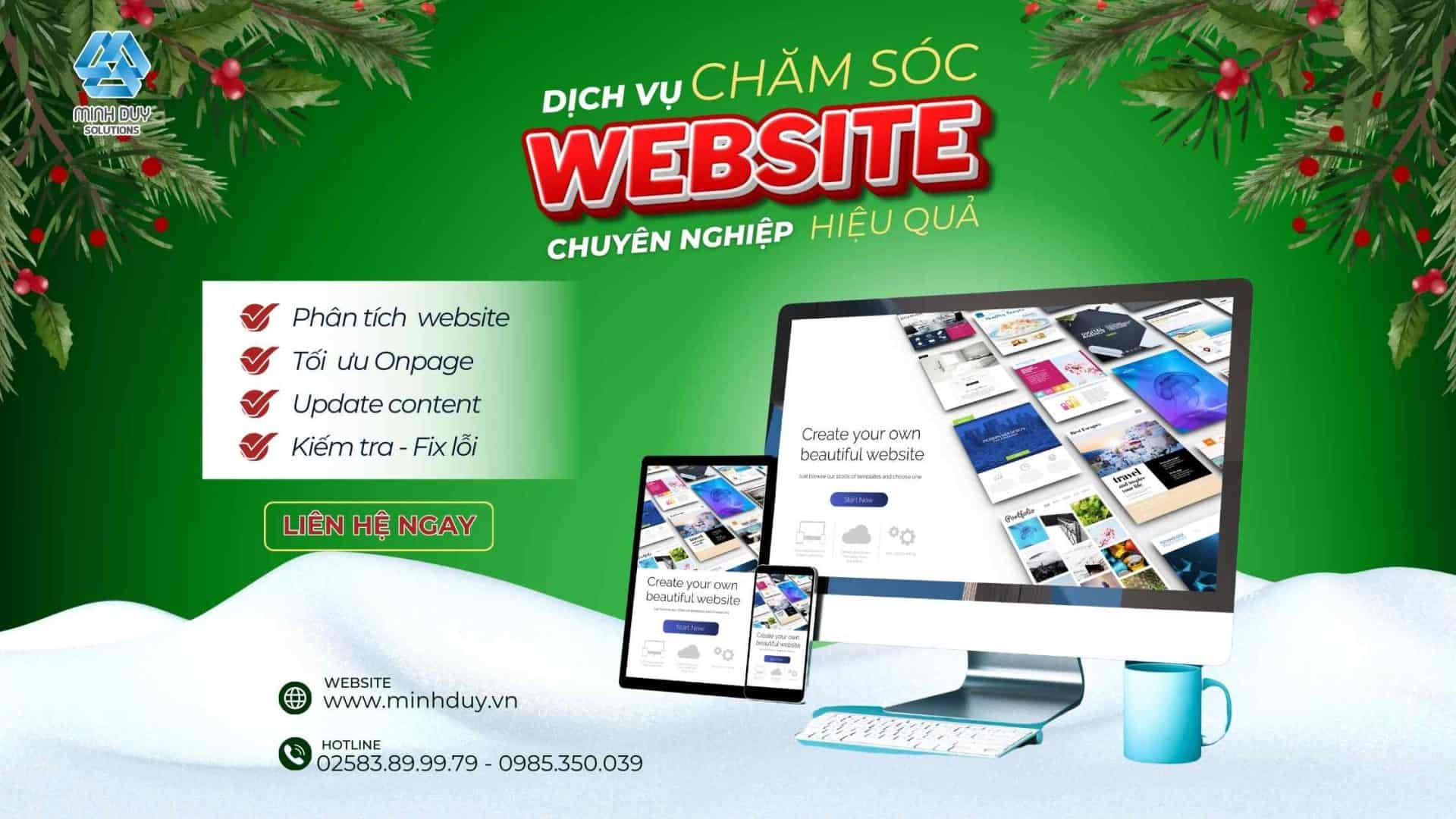 Quản trị website toàn diện tại Nha Trang