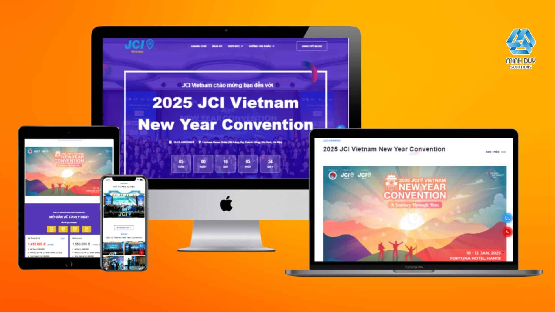 Website JCI Vietnam New Year Convention