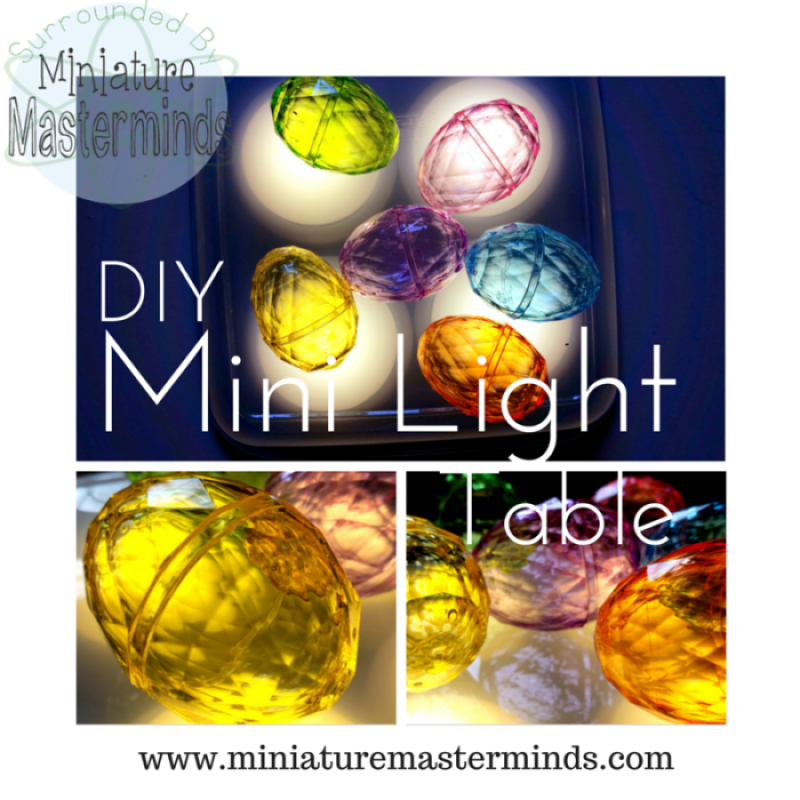 DIY MINI LIGHT TABLE