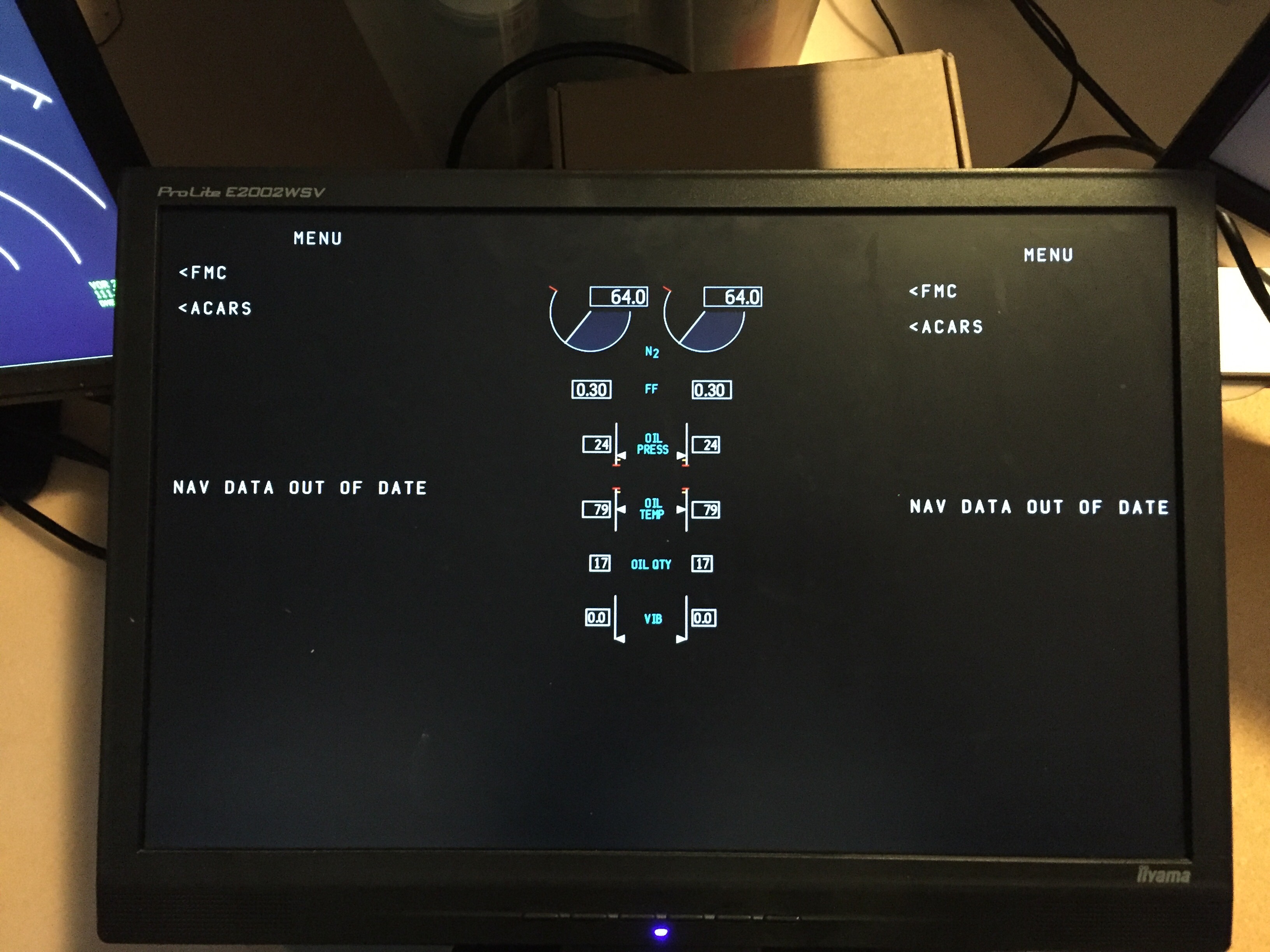 External instrument displays – Building a B737 flight simulator