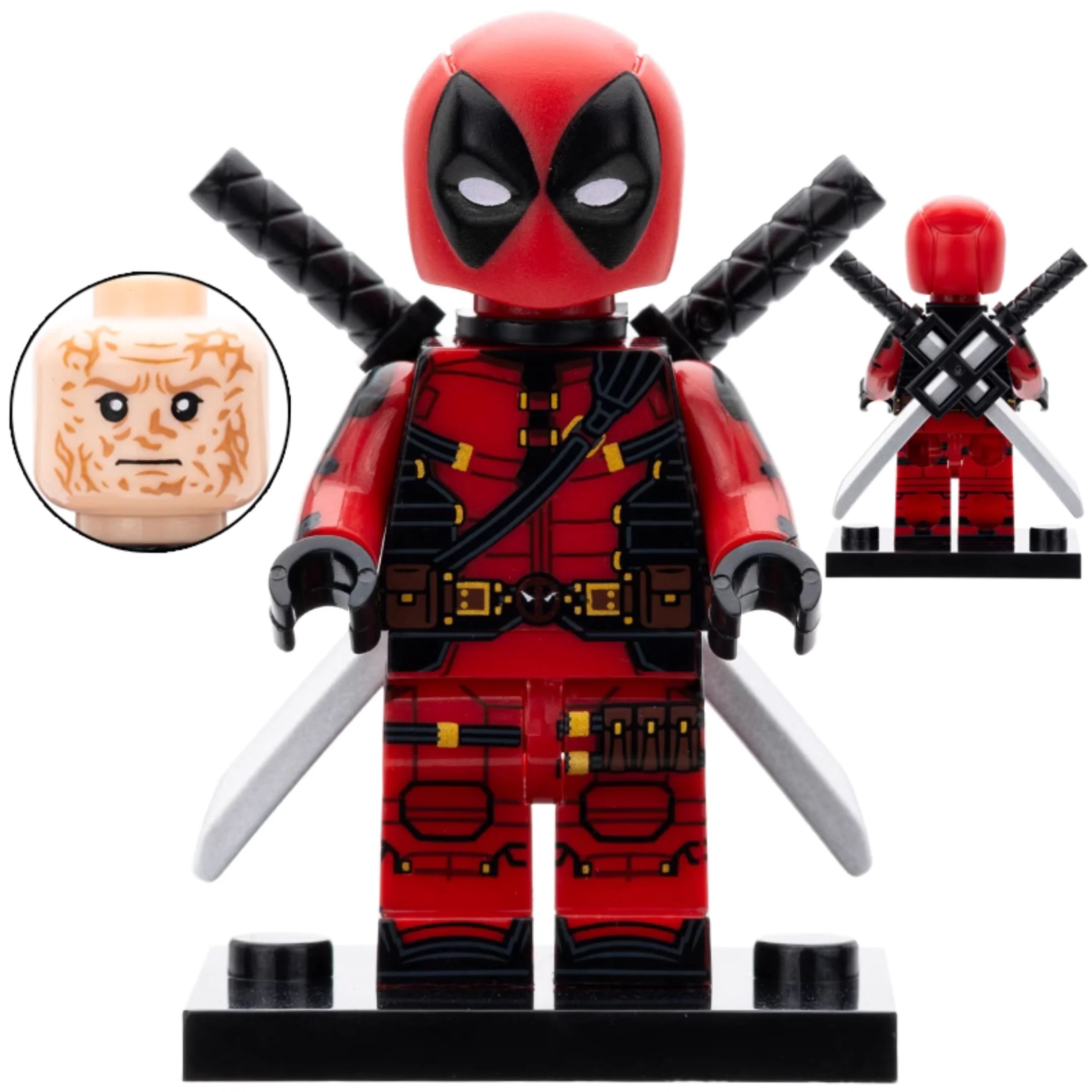 Deadpool Wolverine Minifigure Bricks - Beautiful Retina Nature Arts | Free Download