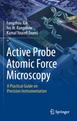 Book artwork for Active Probe Atomic Force Microscopy: A Practical Guide on Precision Instrumentation.
