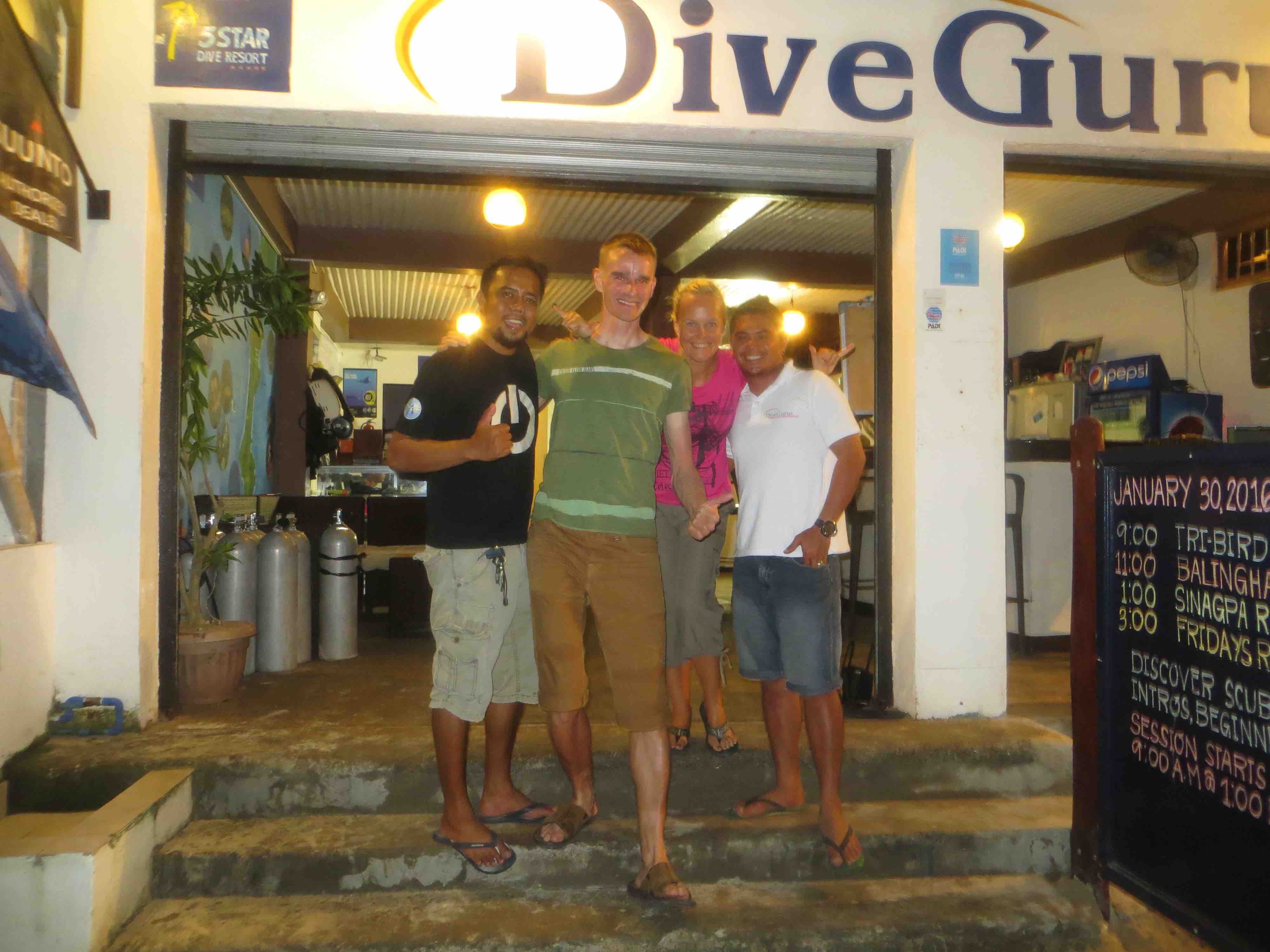 Suklufirma Divegurusin kamuja, Ed ja Rainer