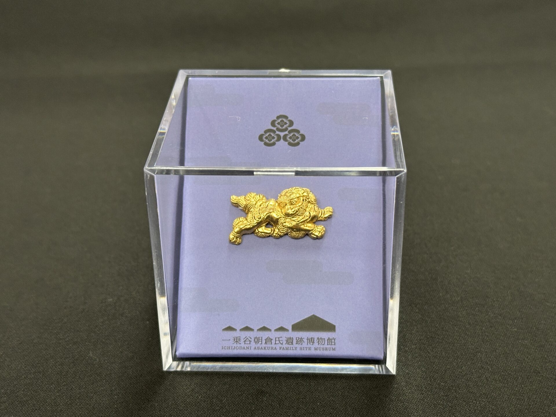 国指定重要文化財「獅子目貫」レプリカケースに採用されました