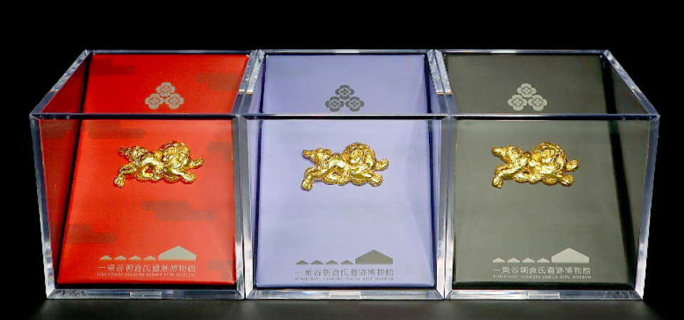 国指定重要文化財「獅子目貫」レプリカケースに採用されました