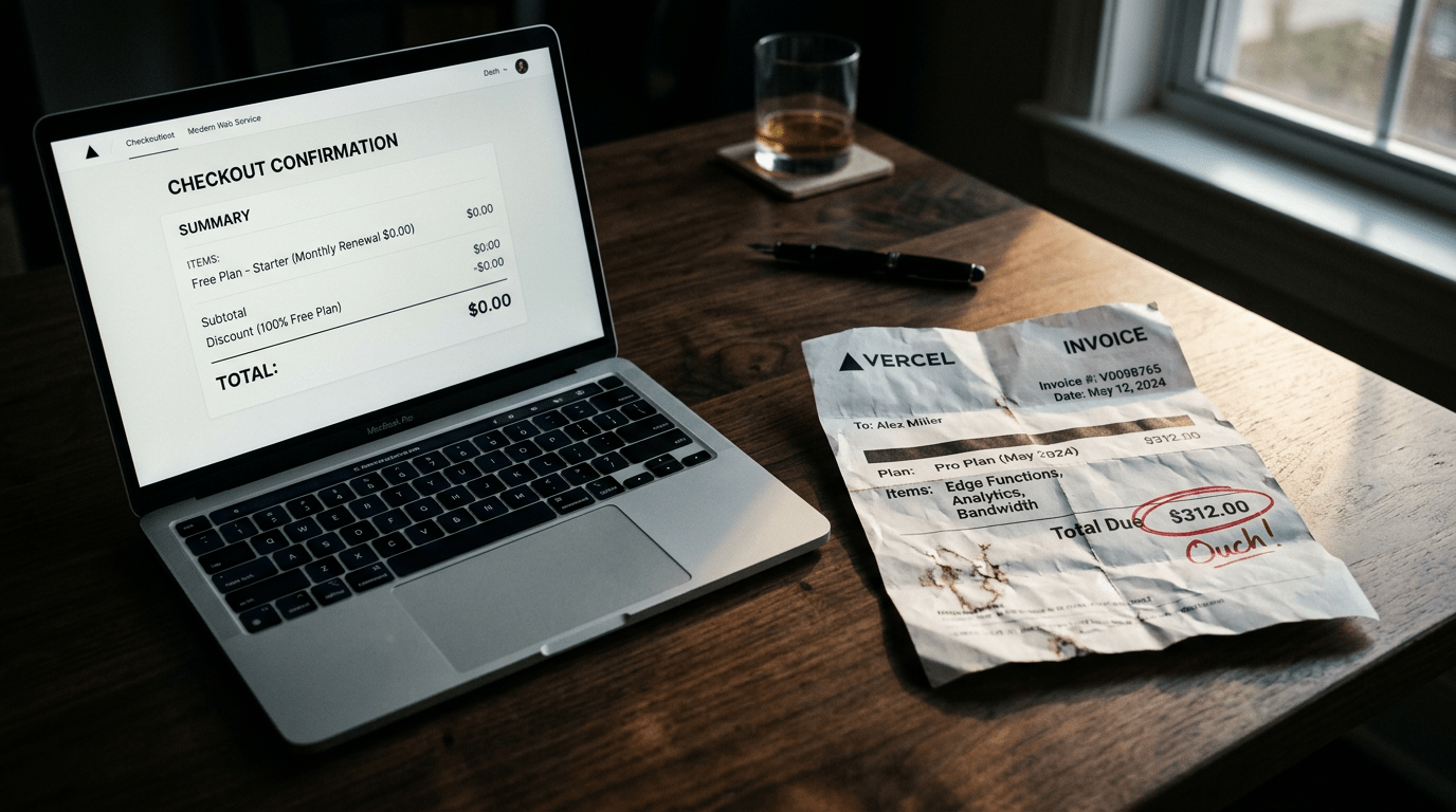 The $0 Vercel-killer stack: 6 hours, 4 services, zero invoice