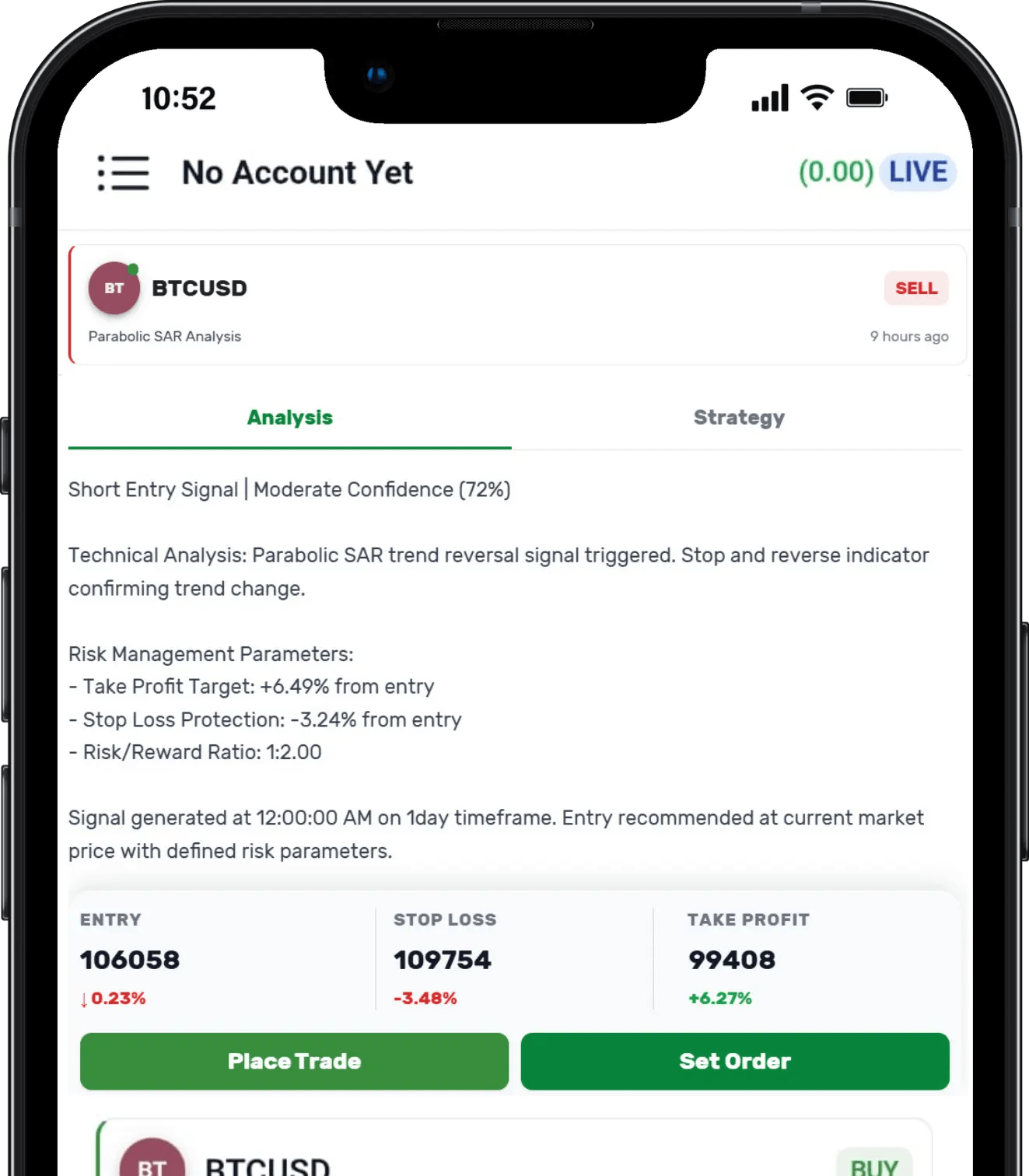 Trading Signals Feature 2