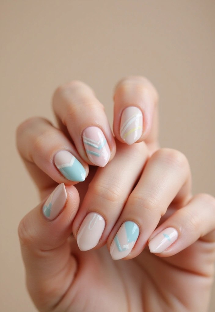 10 Quick Nail Tutorials That Will Transform Your Manicure Game in Minutes! - 2. Minimalist Lines