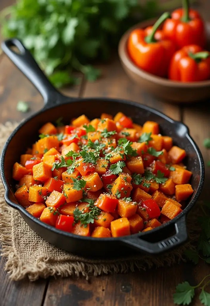 15 Delicious Breakfast Ideas Without Eggs That Will Change Your Morning Routine! - 8. Sweet Potato Hash