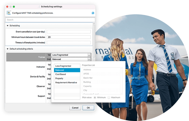 Training Scheduling Optimization For Aviation Mint Tms - 8K Dark Textures for Desktop