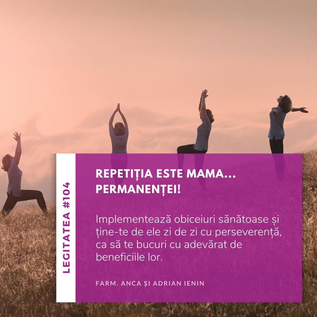 Legitatea #104: Repetiția este mama… permanenței