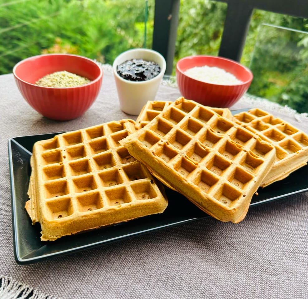 Rețetă de vafe sau gofre sănătoase