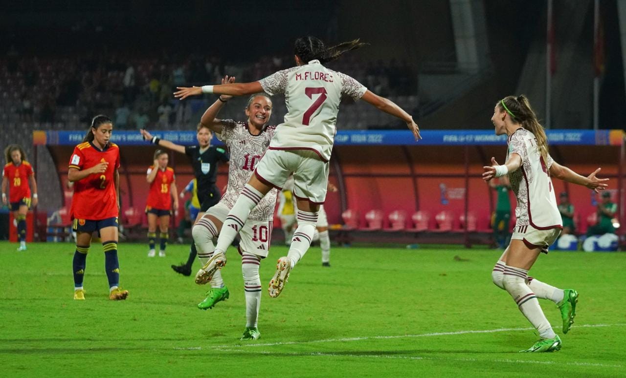 México sorprende a España en el Mundial Sub 17 Femenil