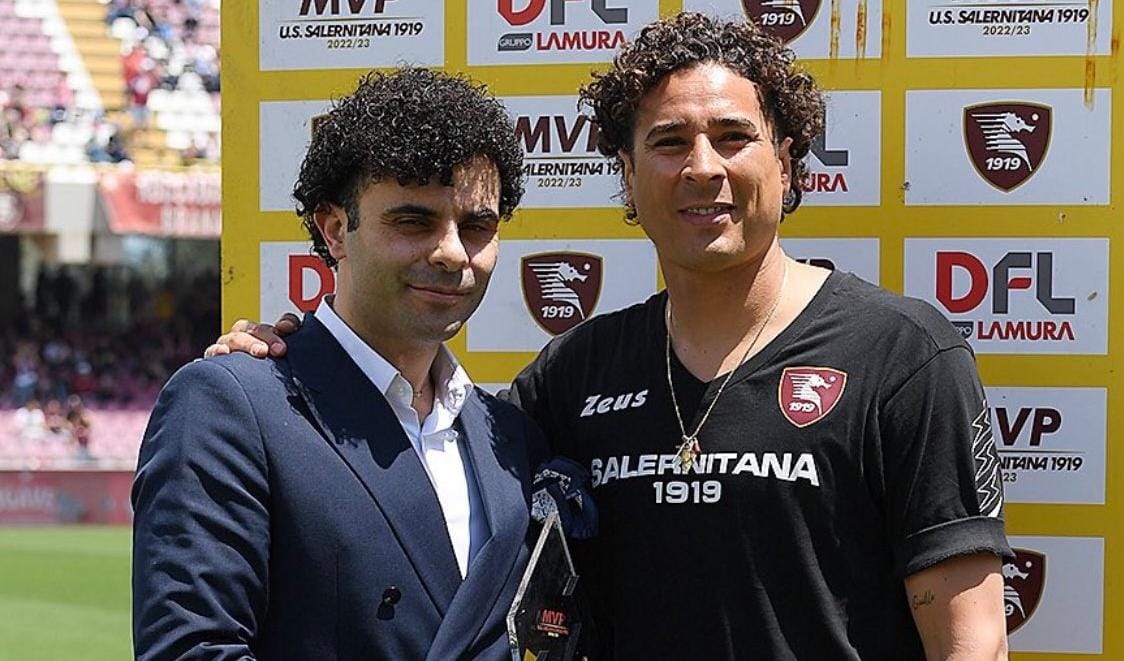 Salernitana reconoce a Guillermo Ochoa como MVP de la temporada