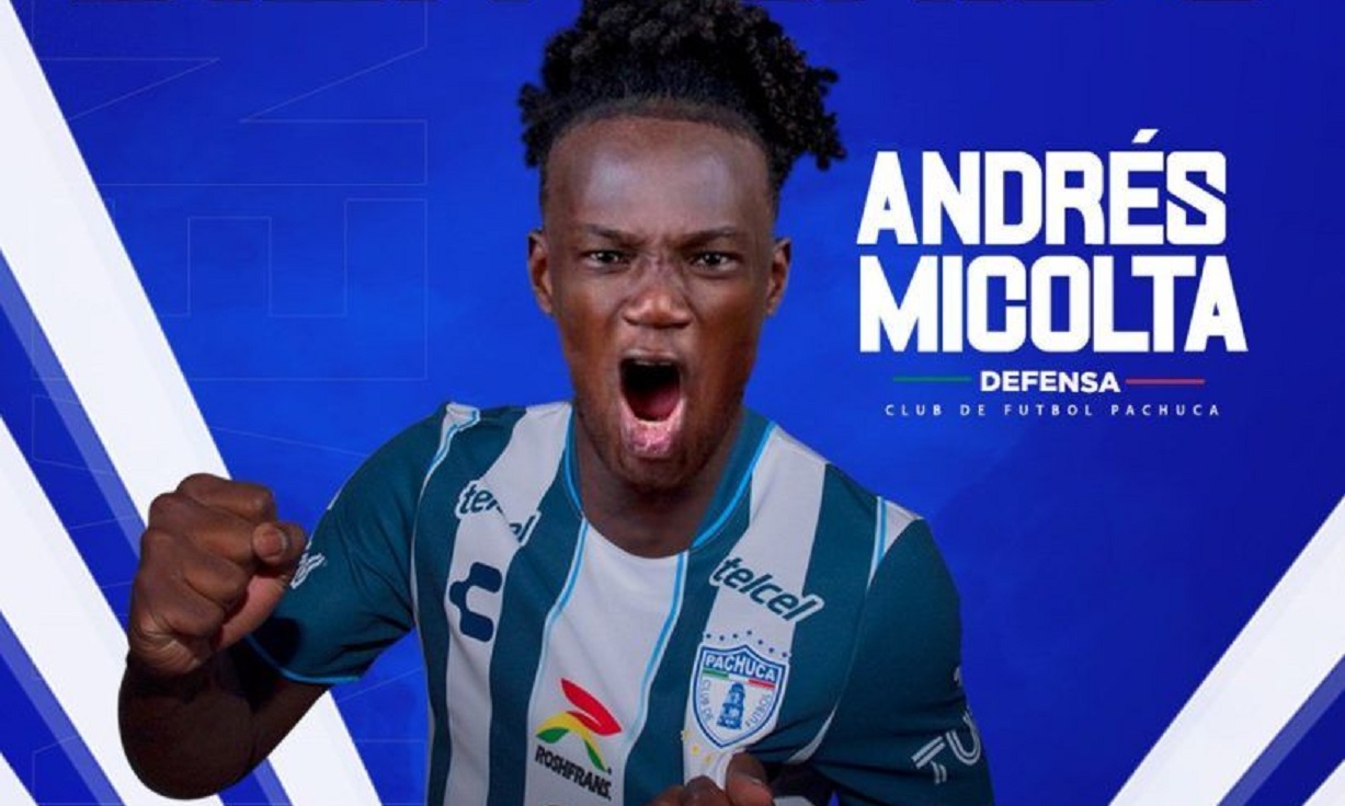 Pachuca oficializa el fichaje de Andrés Micolta