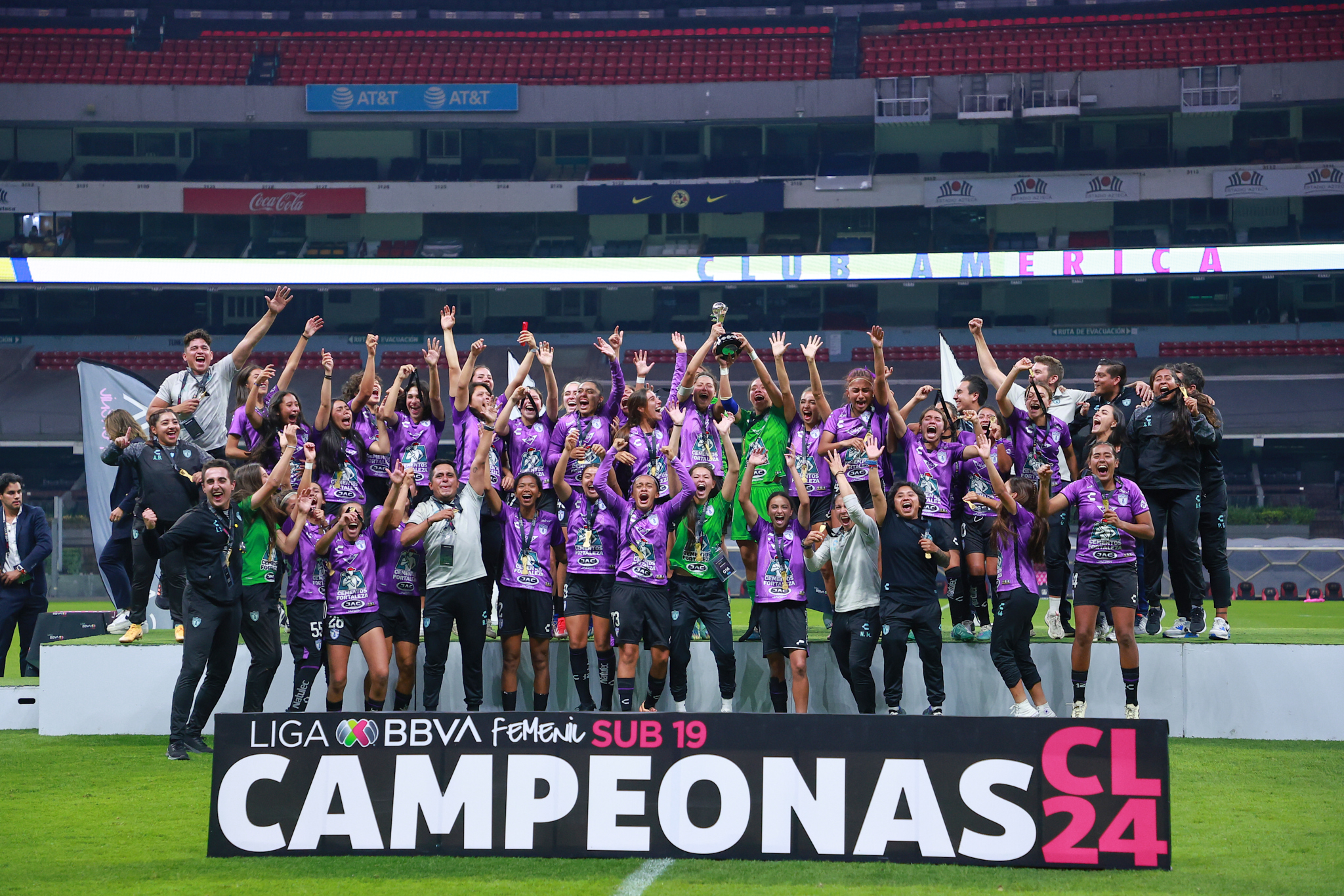 Pachuca se consagran campeonas de la Liga MX Femenil Sub 19