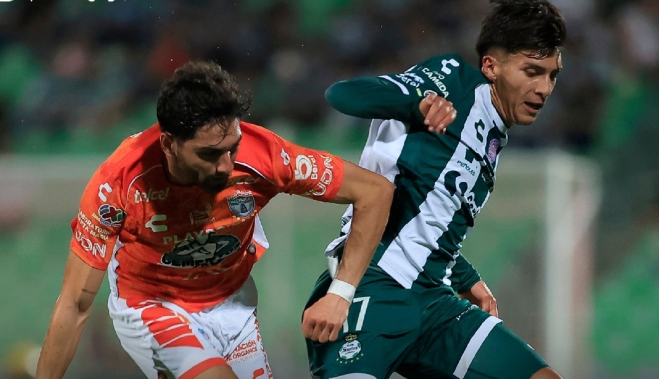 Santos y Pachuca reparten puntos en la Comarca