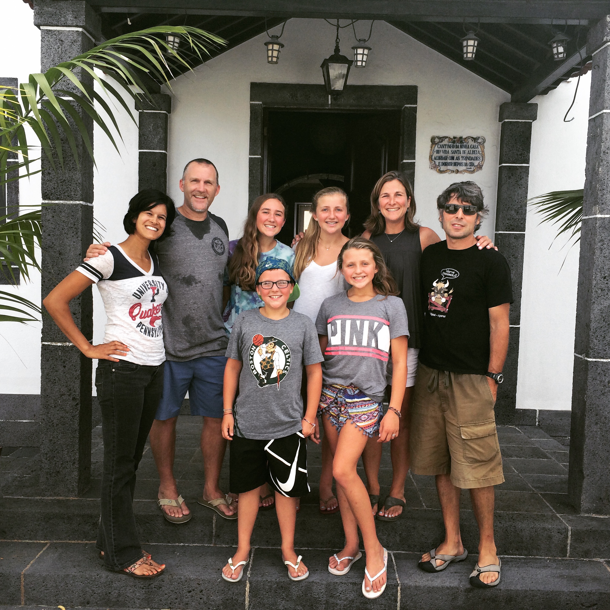 Azorean homes make happy vacationers.