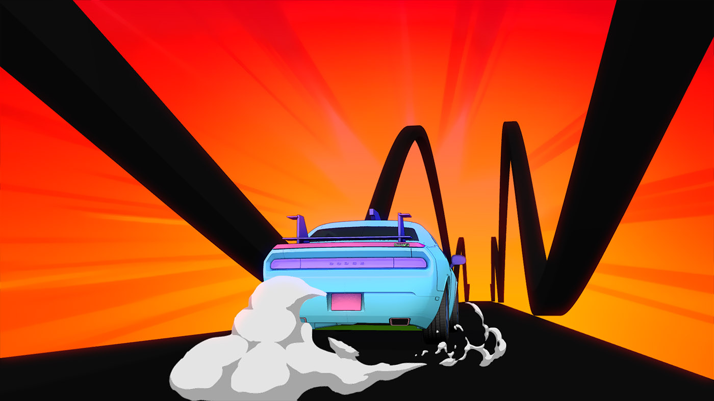 Dodge social media post :: behance