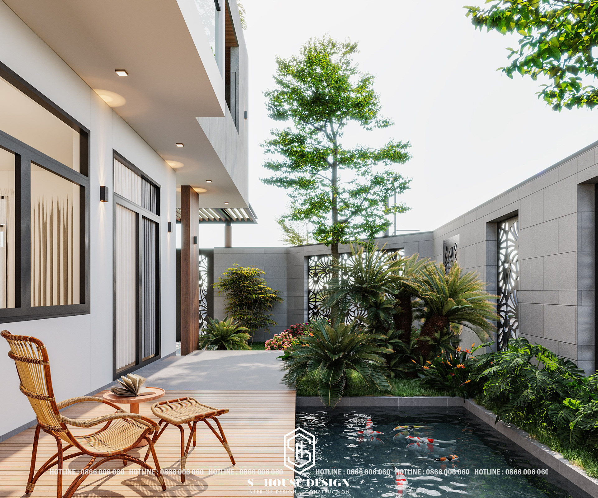 Modern corner lot townhouse design on behance