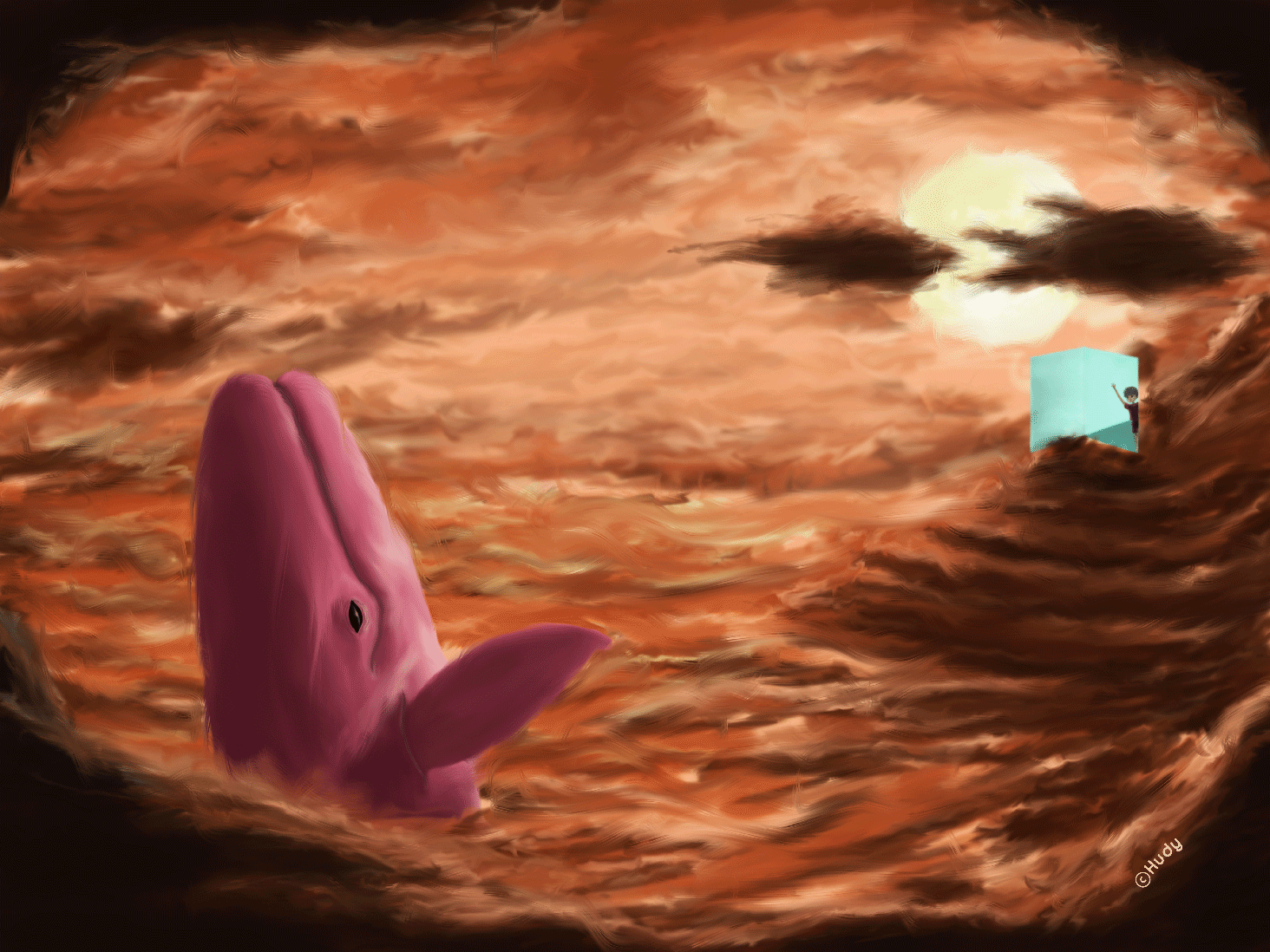 Whale hits lady spinning whale gifs, reaction gifs, cat gifs, and so much more. The Boy And The Whale Gif On Behance