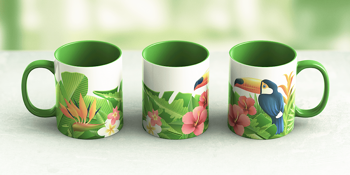 Many thanks to deep lab for releasing this cool . Full Wrap Mug Mockup On Behance