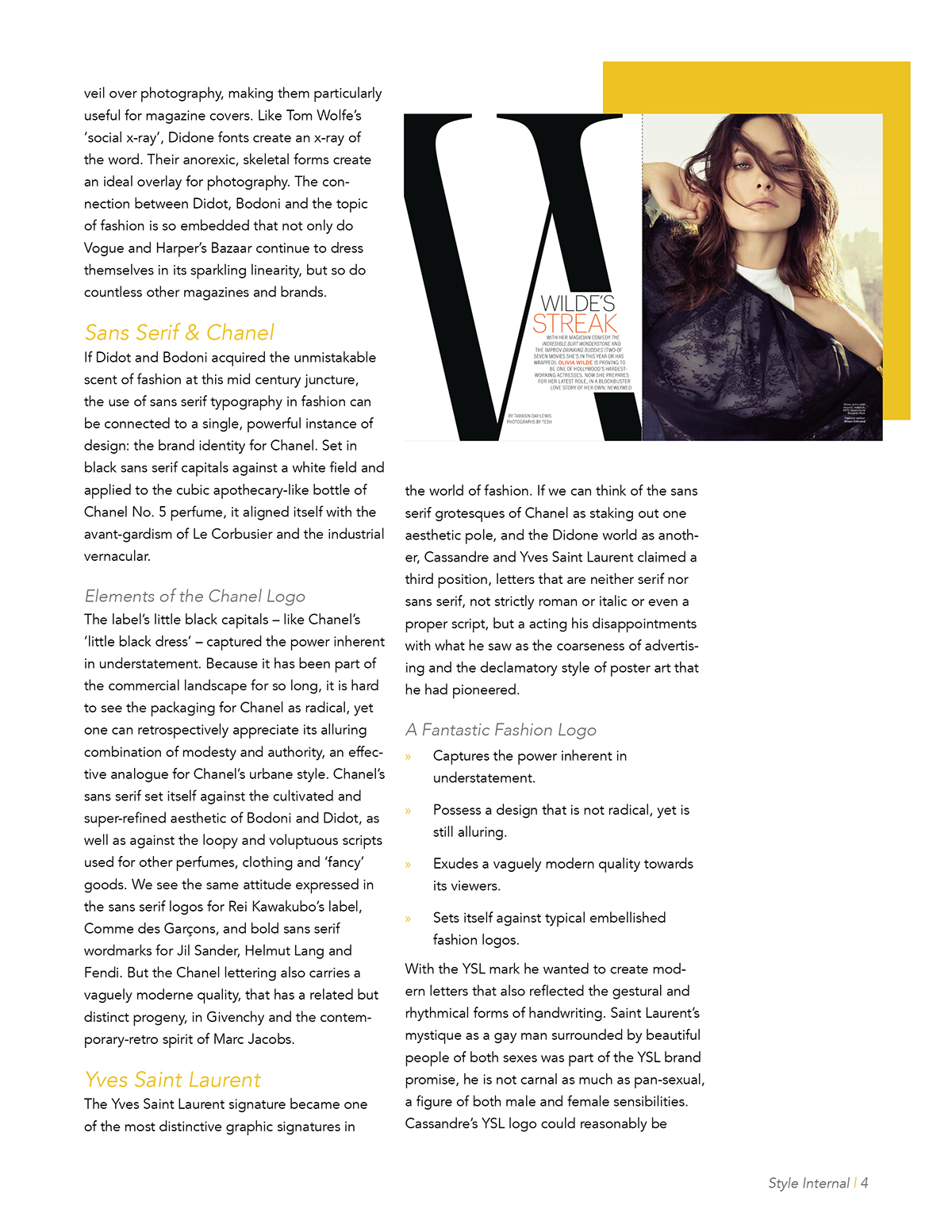 Magazine Article Redesign On Behance