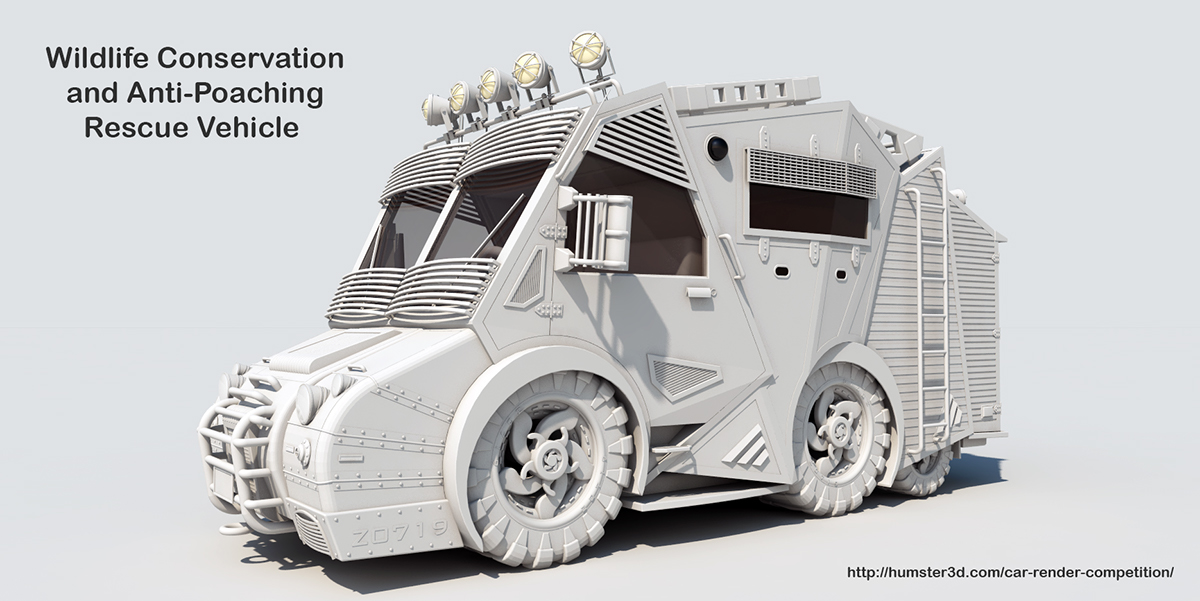 Anti Poaching Rescue Vehicle On Behance
