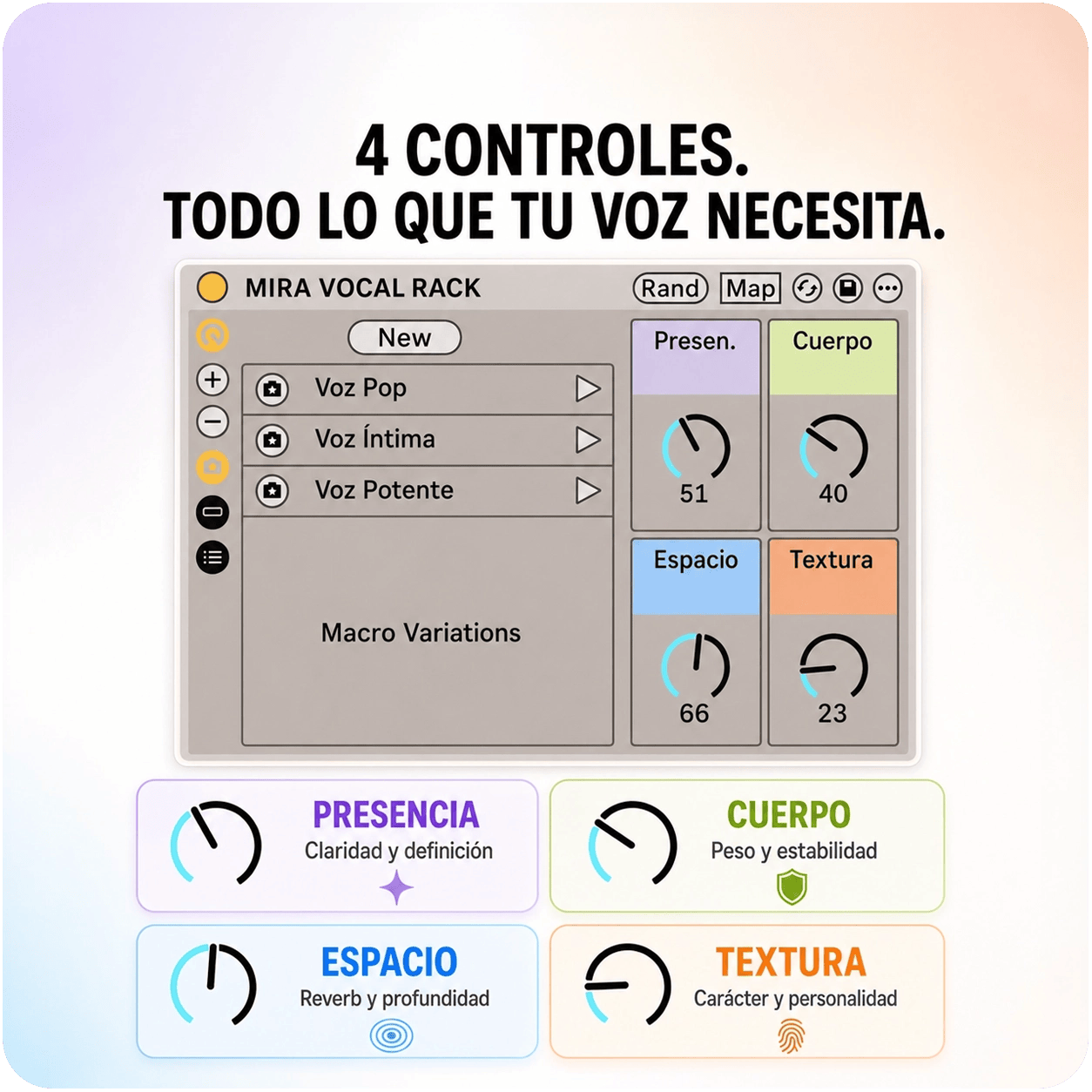 MIRA VOCAL RACK (Ableton Live 11 y 12)