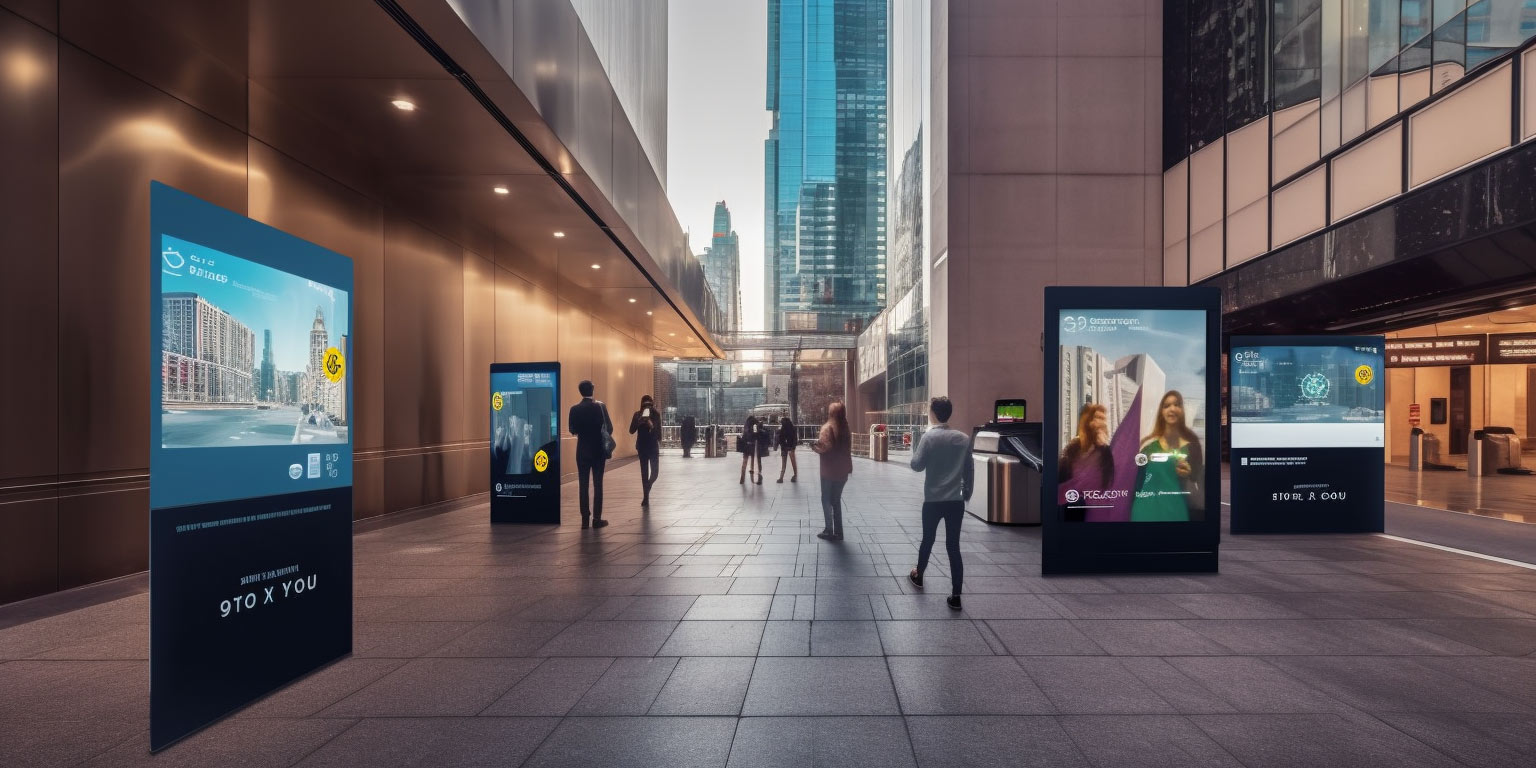 Interactive Wayfinding Solutions With LED Video Walls In LED Video Walls Wayfinding Solutions 01d 