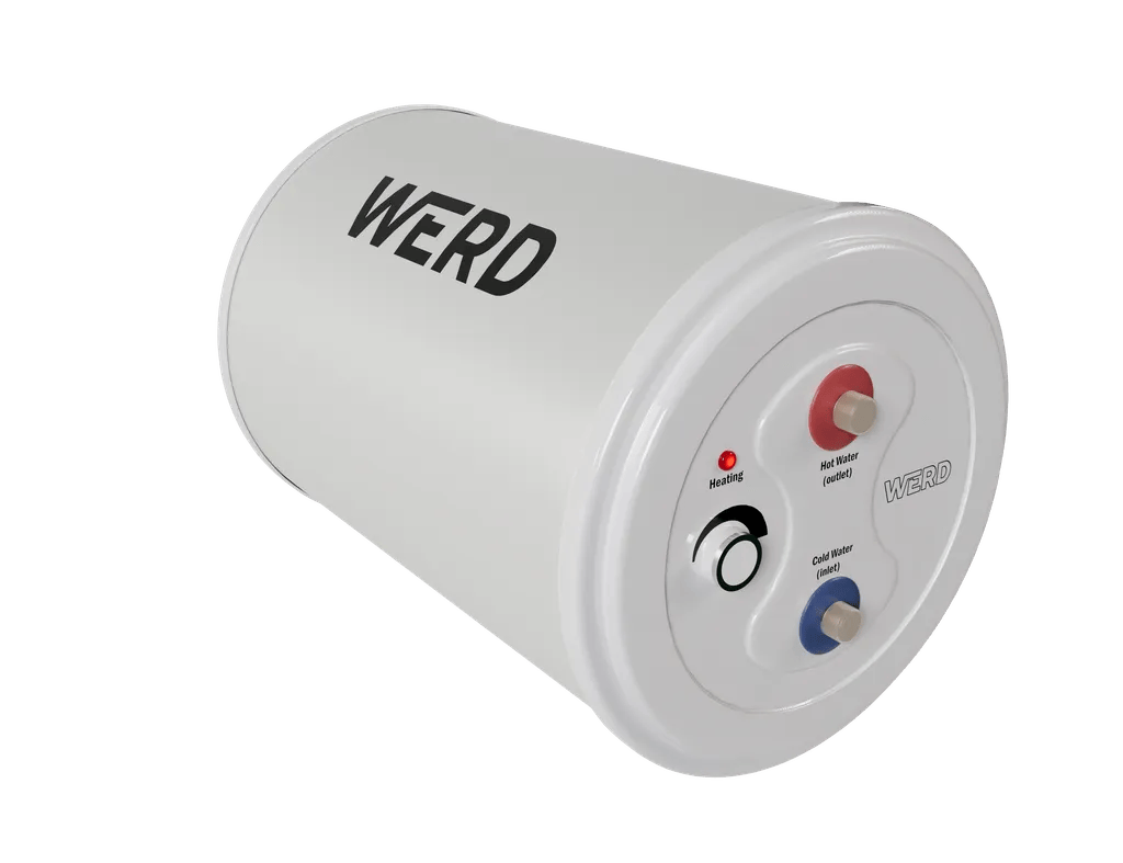 WERD E-Boiler 12V Elektrikli Karavan Su Isıtıcı – 10 Litre