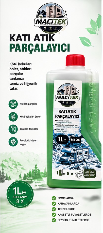MACİTEK MT003 1 L katı atık parçalayıcı