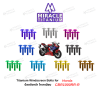 Honda CBR1000RR-R Titanium Windscreen Bolts น็อตชิวหน้า ไทเทเนียม