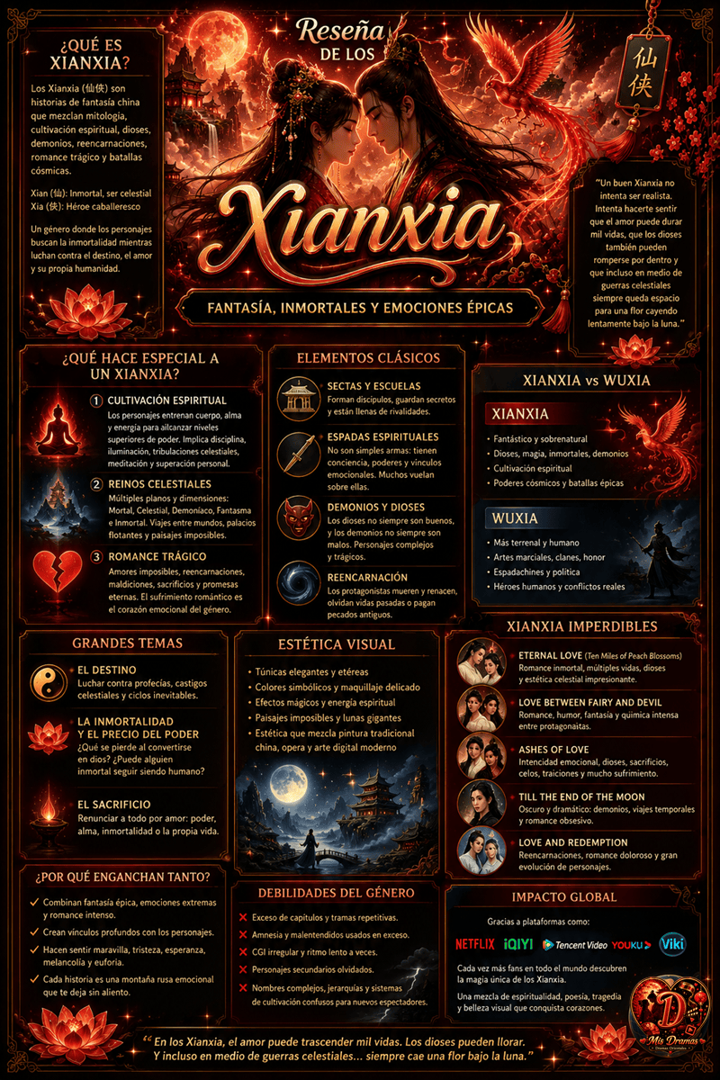 ¿Qué es el Genero Xianxia en los Cdramas?