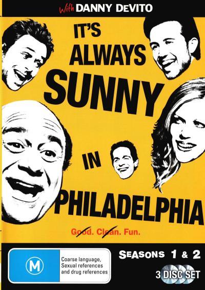 It's Always Sunny in Philadelphia Season 1 & 2 DVD | Region 4