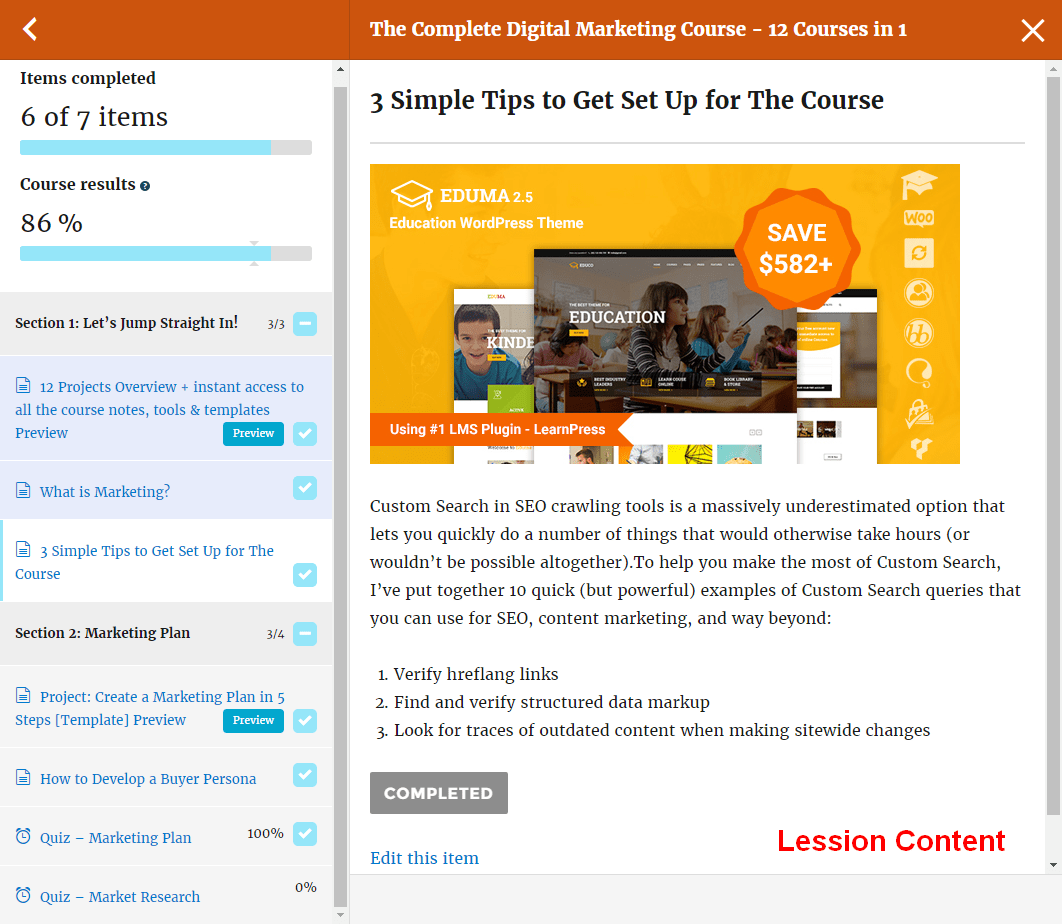 Create unlimited courses with lessons and quizzes. LearnPress WordPress LMS Plugin - Mirasee