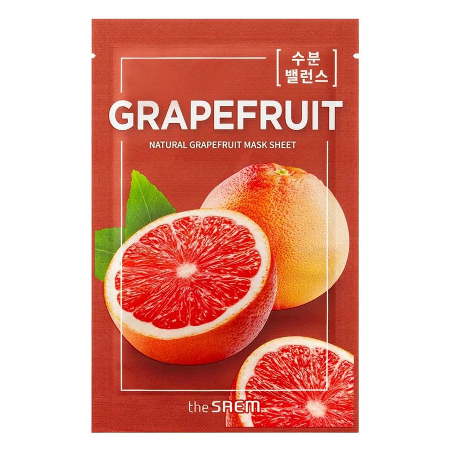 Natural Grapefruit Mask Sheet (21ml)