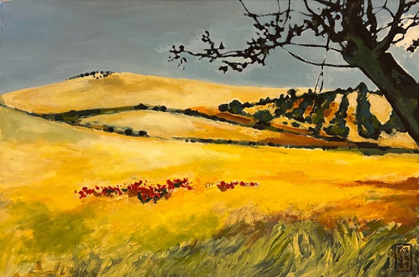 Cornfields | Technik | Acryl auf Leinwand
Format | 90x60cm 
190€