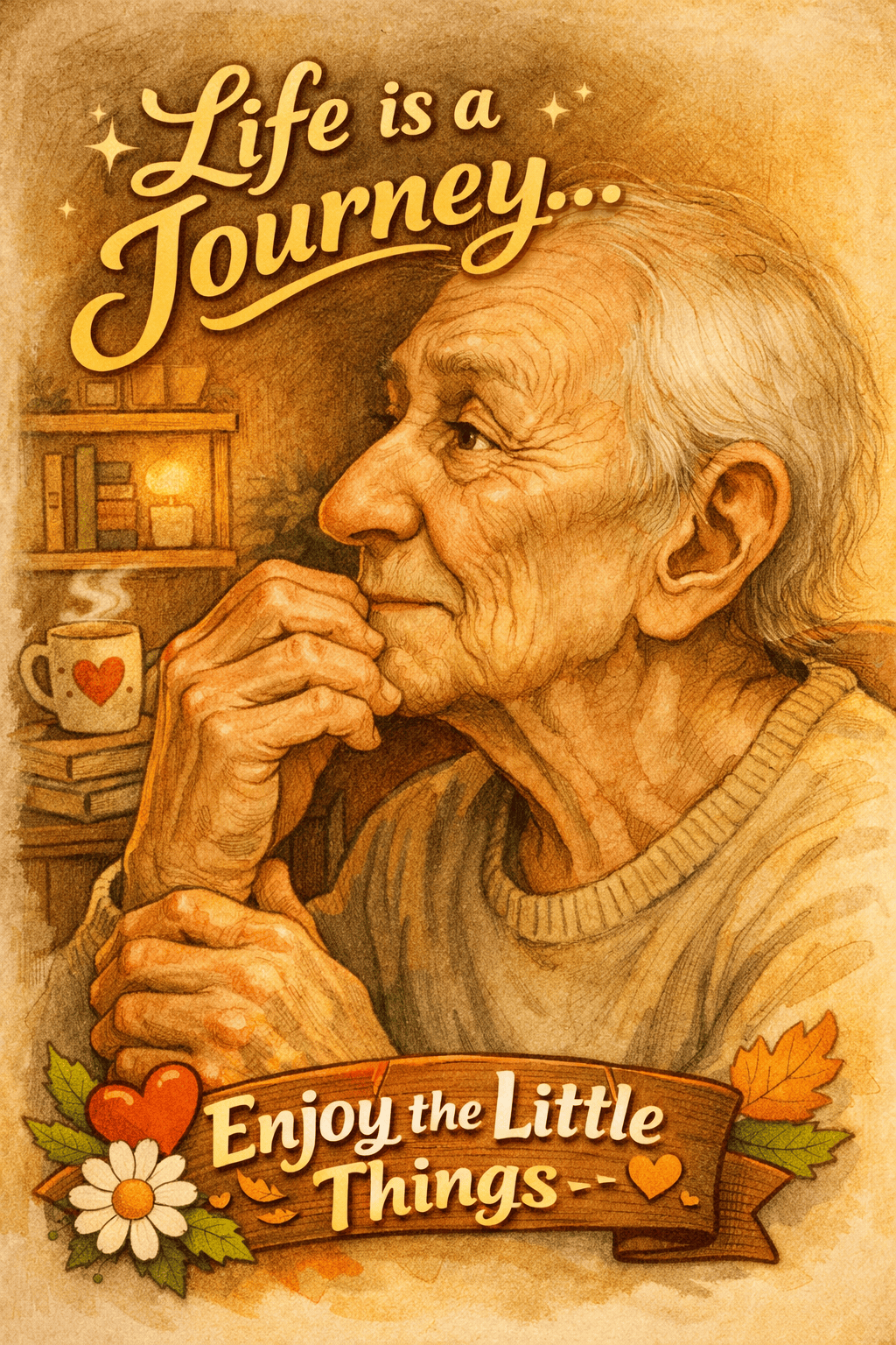 Nona portrait illustration