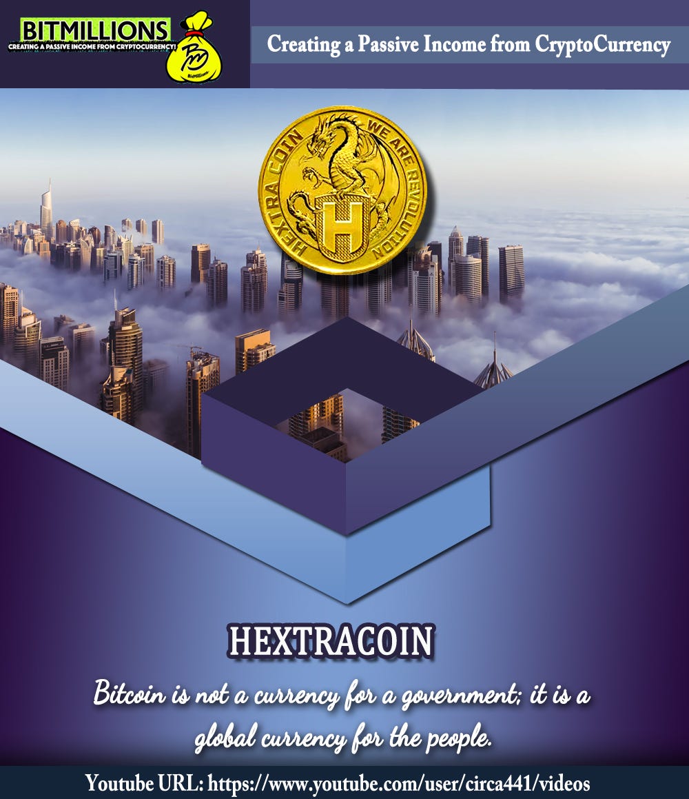 The hextracoin value in different fiat currencies is aggregated (and averaged) value from top hextracoin exchanges world wide. Hextracoin Hextracoin Investment To Know More By Bitmillions Medium